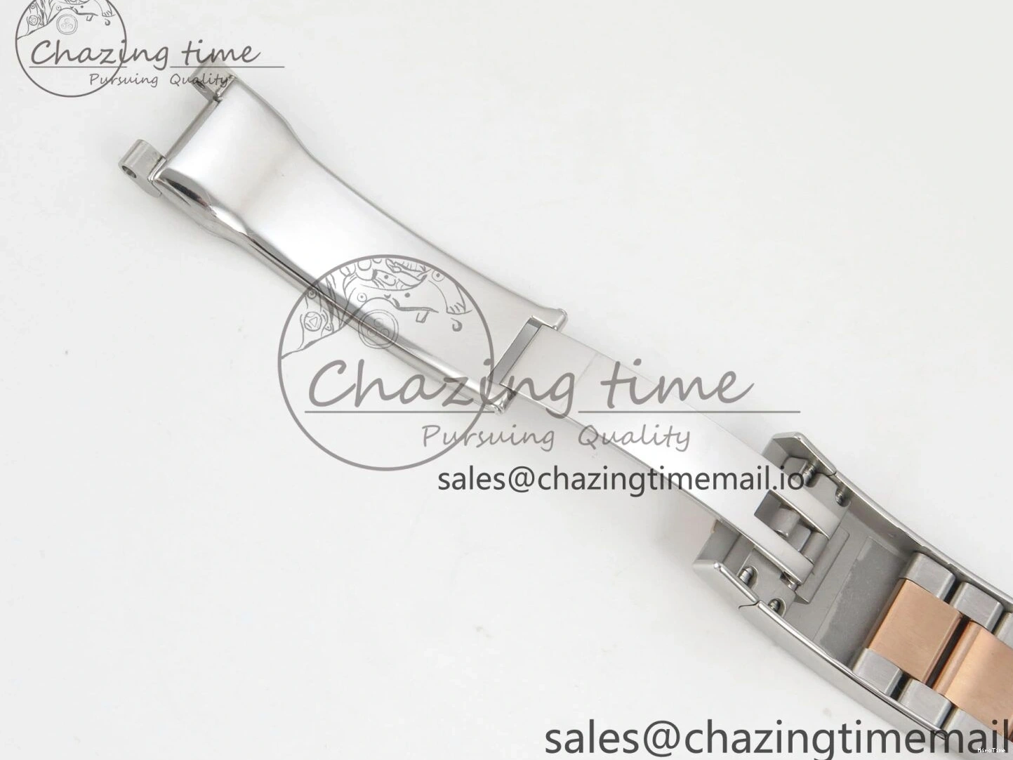 MiroTime 0407 DateJust 36 SS RG ARF 1:1 Best Edition 904L Steel Gray Dial Green Roman on Oyster Bracelet SH Affordable 73